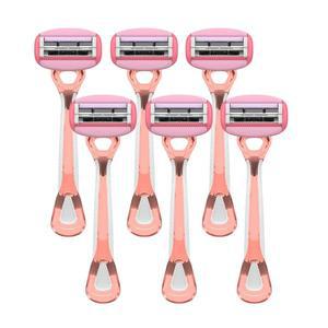 [기타]도루코 이브 모이스처 여성면도기 3P x 2개(총 6개) 바디면도기