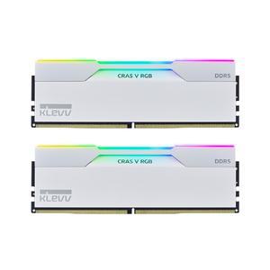 ESSENCORE KLEVV DDR5-6000 CL30 CRAS V RGB WHITE 패키지 서린 (64GB(32Gx2)) 빈컴