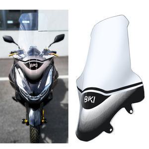 혼다 PCX125 76cm 롱스크린 21 22 23 24년 윈드 스크린 바람막이 방풍 주행풍 보조 BIKI