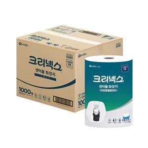 [크리넥스]4534661 크리넥스 센터풀 스탠다드 점보롤 화장지 1000매 X 12롤