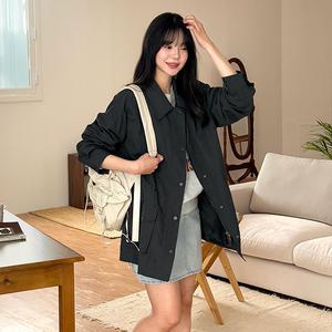 [제작] 규린 하프 야상 점퍼 80687 빅사이즈여성의류