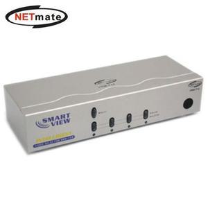 [JHQRMDS2_4B]NETmate 4대1 VGA 모니터 수동선택기