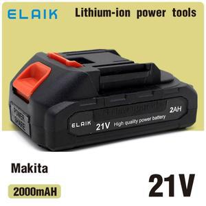 Makita 21V 2.0A 충전식 리튬 이온 배터리 고용량 무선 전동 공구 적합한