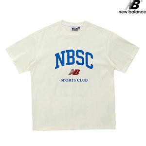 뉴발란스 NBNED22533-CM NBSC 빅그래픽 티셔츠 남녀공용 반팔티