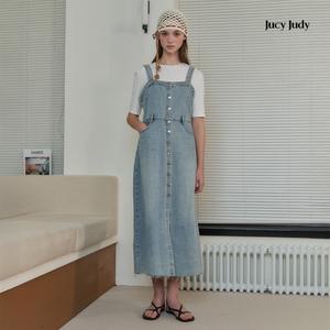 풀오픈데님뷔스티에원피스 JZOP321G