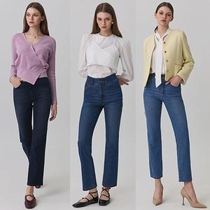 [뱅뱅] 25 S/S 여성 시그니처 데님팬츠 3종[35095009]