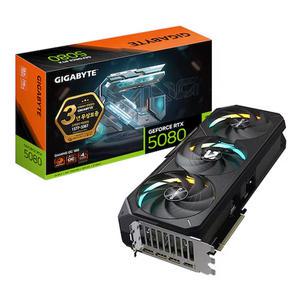 GIGABYTE 지포스 RTX 5080 GAMING OC D7 16GB 제이씨현.*