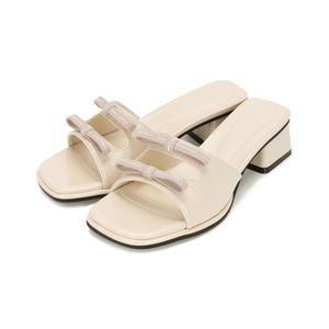[롯데백화점]포멜카멜레 쁘띠 보우 뮬 2종택1 FLS1F1SS035 (4cm)