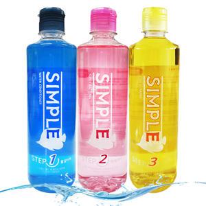 심플 스텝1+2+3 박테리아 물갈이제 비타민 세트 500ml / 수족관 어항 수질 정화 개선 청소 환수 열대어 구피 열대어 영양제