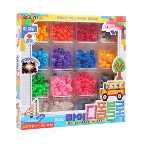 [기타]mytoys 8000 마이디폼블럭 1탄 8mm 디폼블럭 도안제공 초보자용
