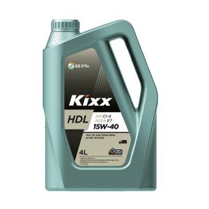 GS칼텍스 킥스 HDL CI-4 15W40 4L 프리미엄 상용 디젤 엔진오일