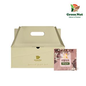 [그린너트] 하루한줌견과 리얼넛츠 오리진 25g 50봉 50낱봉 고급 호두 아몬드 캐슈 견과류 선물세트