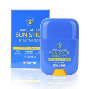 일양 트리플액션케어 UV차단 미백 주름개선 선스틱
