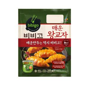 CJ제일제당 비비고 매운 왕교자 385g 2개