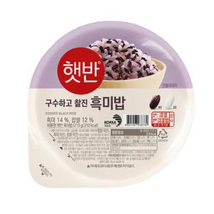 햇반 흑미밥 210g 18개