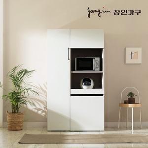 [장인가구]플레이트 광폭 1000 광파오븐 렌지대 주방수납장