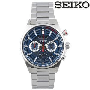 [SEIKO] 사파이어 글라스 100M방수 타카미터 크로노그라프 야광기능 손목시계 SSB407P1