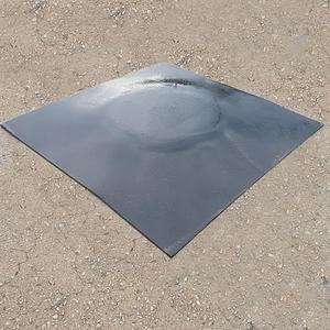주유소 바닥 맨홀 하수구덮개 고무판 4.8mm X 90cm X 90cm