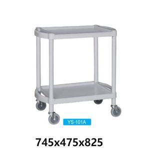 뉴다용도카트 YS101A 745X475X825 2단 병원 드레싱