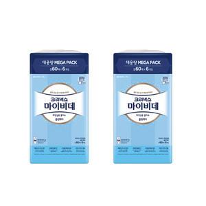 크리넥스 마이비데 캡형60매x 6 x 2팩