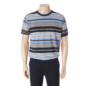 [롯데백화점]레드옥스 2021 S/S[레드옥스/롯데광복점]캐주얼 반팔 라운드 니트(R212SW958-BLB)