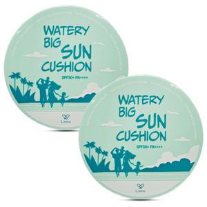 NEW 2025 리에노 수분 듬뿍 빅 선쿠션 25g 2개 (SPF50+/PA++++)/주름+미백+자차 dv