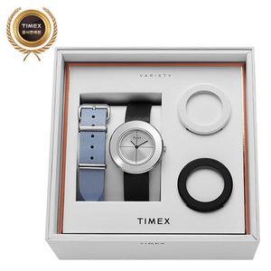 TIMEX 타이맥스 TWG020100 가죽밴드 여성용 패션시계 베젤 가죽교체