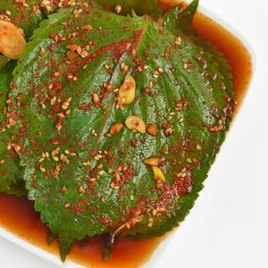 (전라김치)당일담근 생깻잎 깻잎김치1kg 국산100% 깻잎무침 양념