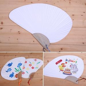 조개부채 꾸미기 / diy 전통 민화 그림 미술 색칠 컬러링 만들기