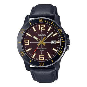 카시오 시계 MTP-VD01BL-5B 가죽밴드 남성용 CASIO 패션시계