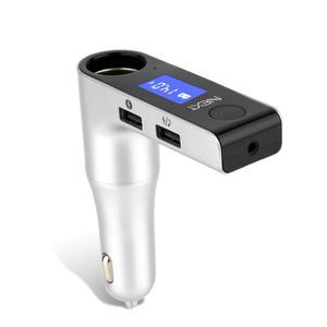넥스트유 2422BTC 올인원 차량용 블루투스 무선 시거잭 카팩 핸즈프리 / USB 충전 시가잭 1포트 확장 AUX