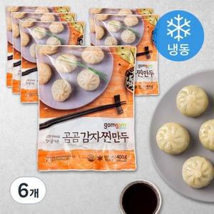 곰곰 감자찐만두 400g, 6개 one option