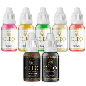 클레오 색소15ml 색소 머신수지 겸용 반영구재료