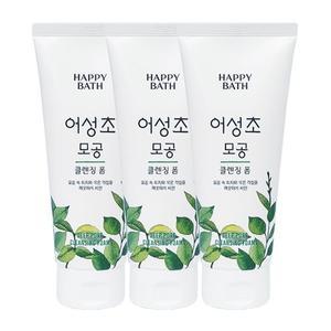 [해피바스] [해피바스] 해피바스 어성초 모공 클렌징폼 200g x3
