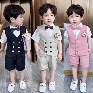 셀_아동정장 수트 양복 화동 남아 드레스세트 여름아기보이MC 룩