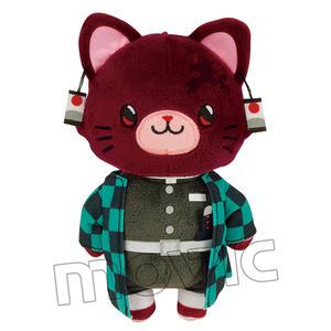 귀멸의칼날 콜렉션 고양이 인형 키링 봉제인형 탄지로 네즈코