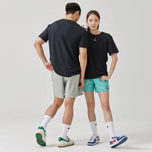 오션테그 반팔 티셔츠 에어로쿨 숏 슬리브 블랙