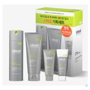 아이디얼포맨 남성 퍼펙트 올인원 밀크 + 클렌징폼