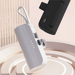 일체형 보조배터리 도킹형 보조배터리 5000mAh 고속 거치대내장 멀티충전 인쇄문의 행사 사은품