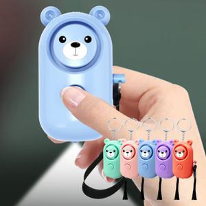 호신용 경보기 휴대용 비상벨 여성 아동 비상 조명 배터리식 키링