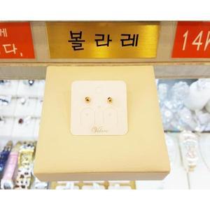 [볼라레] 세이브존01 14K커팅로즈4mm볼귀걸이 GE050 (S15560882)