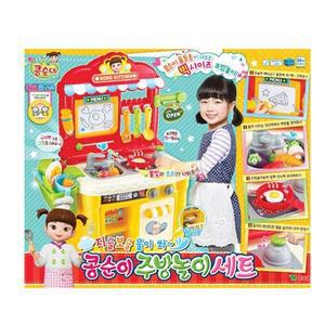 콩순이 지글보글 물이쏴  콩순이 주방놀이세트