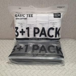 [행텐주니어][모다부평]행텐주니어 4PACK 기본면 반팔티셔츠/14470-098-401-05