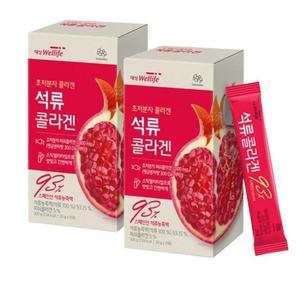 대상웰라이프 초저분자 콜라겐 석류콜라겐 15포 x 2박스