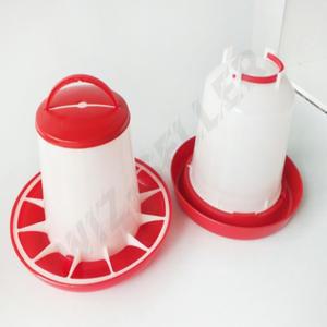 병아리 닭 조류 사료 모이 자동급수기 물통 밥통 1.5KG 새모이 반자동 새사료 대용량 먹이통