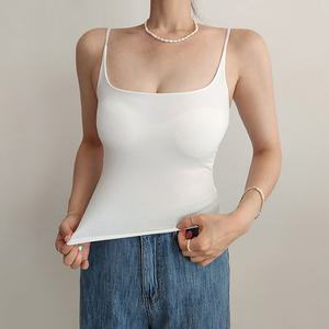 1+1 아이스 쿨링 텐셀 캡내장 나시
