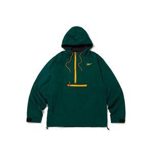[하프클럽/리복]Reebok 남여공용 VECTOR FLEECE 아노락 - 그린 / HK7075 REJU2F615E2