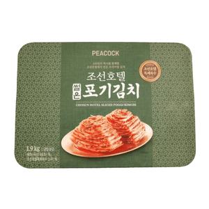 조선호텔김치 신라호텔김치 썰은 포기김치 1.9kg 밀폐용기 프리미엄 국내산 특제육수