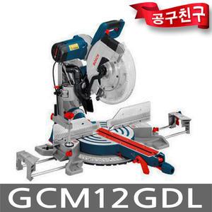 보쉬 GCM12GDL 슬라이드 각도절단기 유선 1800W 305mm 목재용 톱날 포함 듀얼레이저