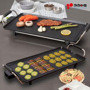 키친아트 45CM 와이드 그릴 KAG-1545 멀티 전기 그릴팬 명절음식 전팬 온도조절